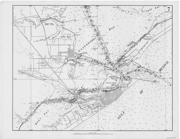65427, Navigation Maps of Gulf Intracoastal Waterway, Port Arthur to Brownsville, Texas, General Map Collection