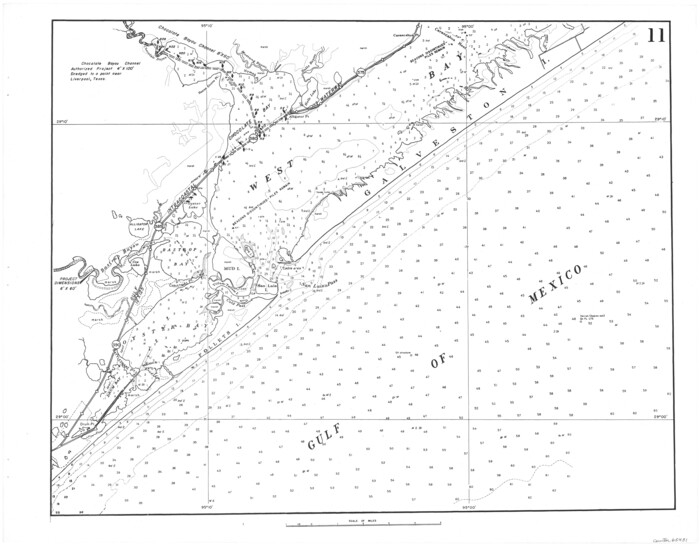 65431, Navigation Maps of Gulf Intracoastal Waterway, Port Arthur to Brownsville, Texas, General Map Collection
