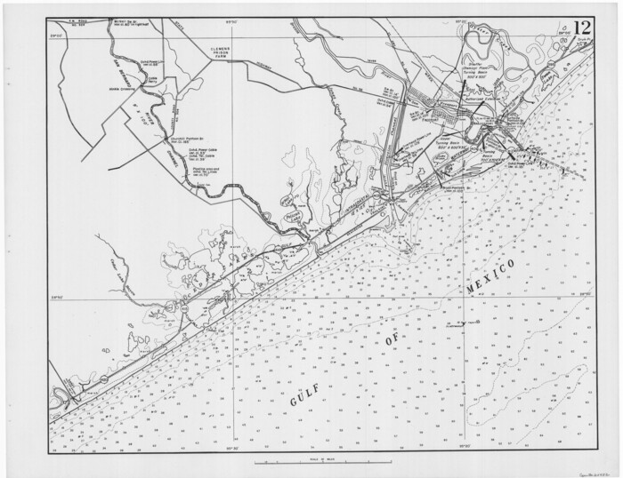 65432, Navigation Maps of Gulf Intracoastal Waterway, Port Arthur to Brownsville, Texas, General Map Collection