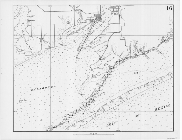 65436, Navigation Maps of Gulf Intracoastal Waterway, Port Arthur to Brownsville, Texas, General Map Collection
