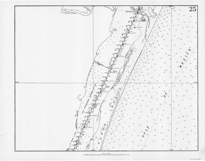 65445, Navigation Maps of Gulf Intracoastal Waterway, Port Arthur to Brownsville, Texas, General Map Collection