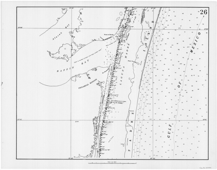 65446, Navigation Maps of Gulf Intracoastal Waterway, Port Arthur to Brownsville, Texas, General Map Collection