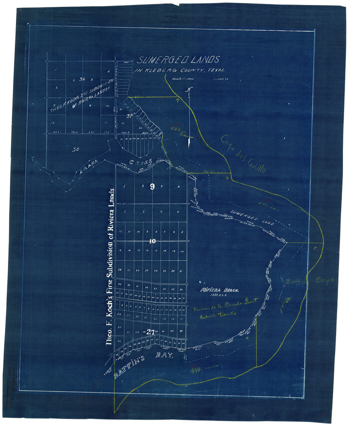 6549, Kleberg County Rolled Sketch 5A, General Map Collection