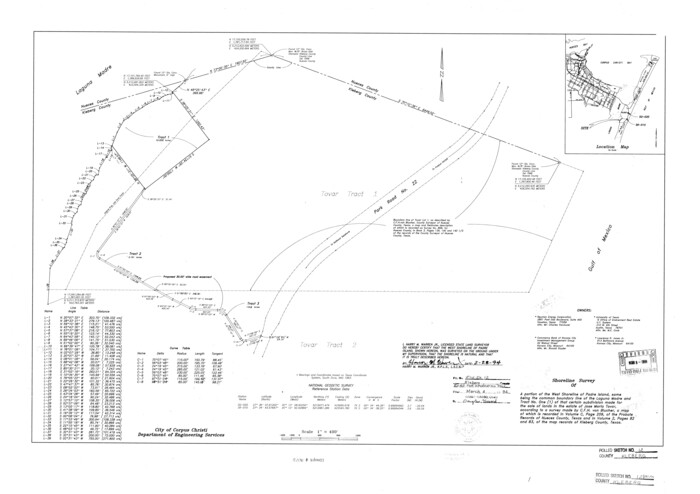 6553, Kleberg County Rolled Sketch 12, General Map Collection