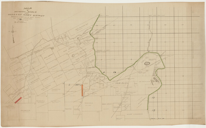 65575, [Sketch for Mineral Application 15273 - Sabine River Bed], General Map Collection