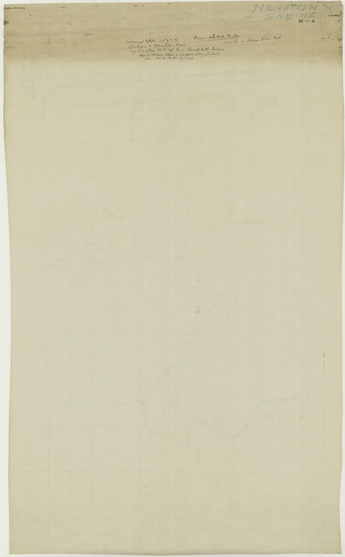 65576, [Sketch for Mineral Application 15273 - Sabine River Bed], General Map Collection