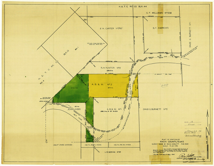 6558, Knox County Rolled Sketch 18, General Map Collection
