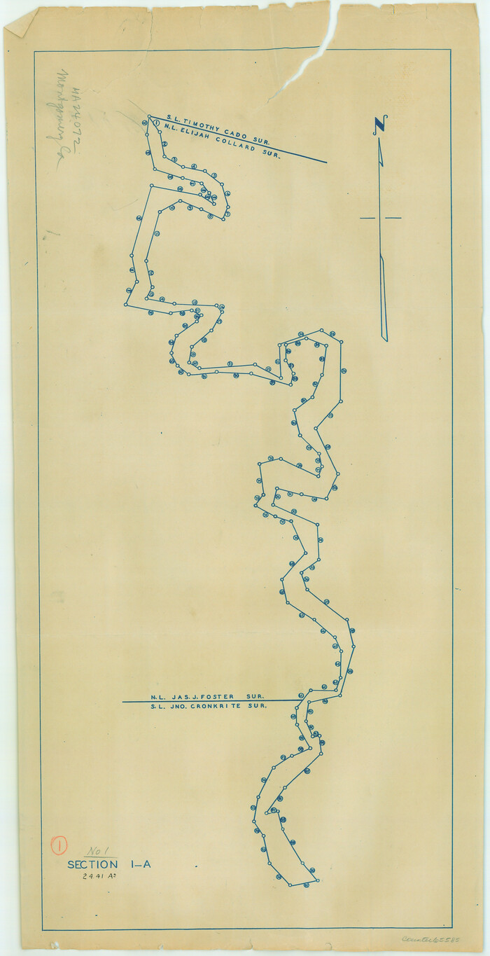 65585, [Sketch for Mineral Application 24072, San Jacinto River], General Map Collection