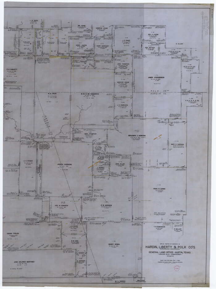 65610, Hardin County Working Sketch 44, General Map Collection