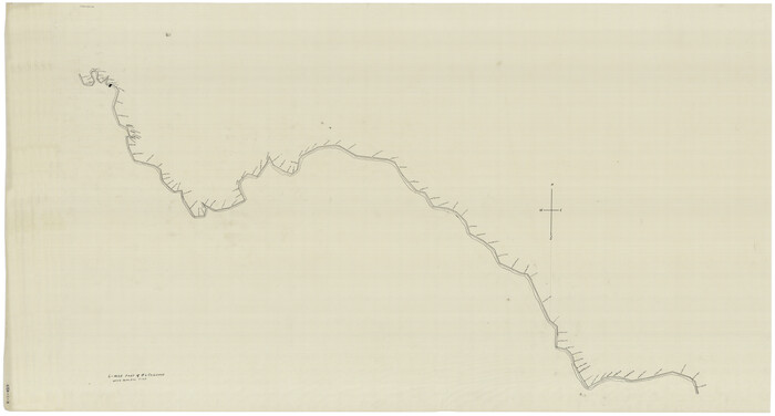 65613, [Sketch for Mineral Application 16696-16697, Pecos River], General Map Collection
