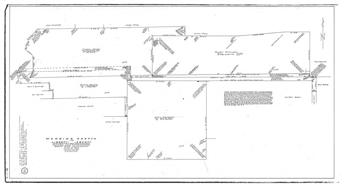 65621, [Sketch for Mineral Application 36486 and 38244 - Liberty County], General Map Collection