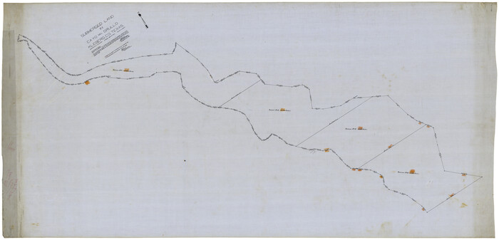 65623, [Sketch for Mineral Applications 7410, 7411, 7412, 7413, 7712 - Kleberg County], General Map Collection
