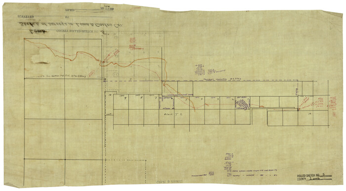 6563, Lamb County Rolled Sketch 5, General Map Collection