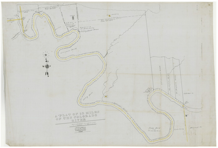 65651, [Sketch for Mineral Application 1742], General Map Collection