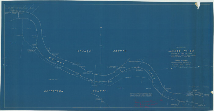 65667, [Sketch for Mineral Application 14125 - Neches River, R. B. Moore], General Map Collection