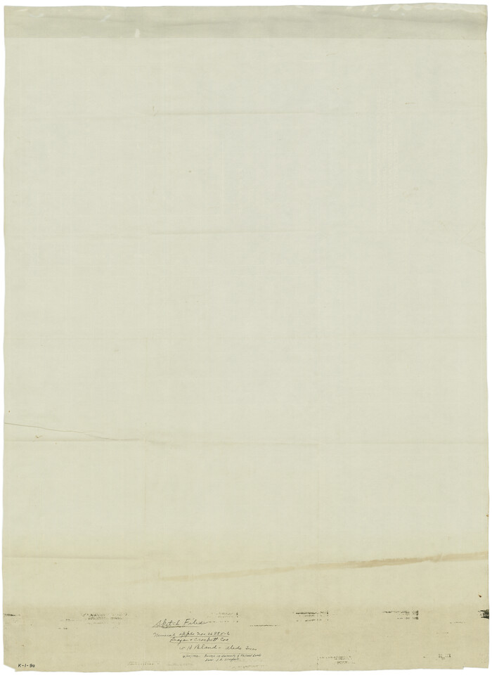 65672, [Sketch for Mineral Applications 26885-6 - Reagan and Crockett Cos., W. H. Bland], General Map Collection
