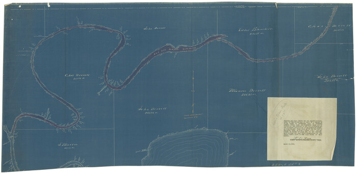65675, [Sketch for Mineral Application 13436 - Cut-off Bayou], General Map Collection
