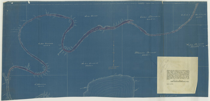 65675, [Sketch for Mineral Application 13436 - Cut-off Bayou], General Map Collection