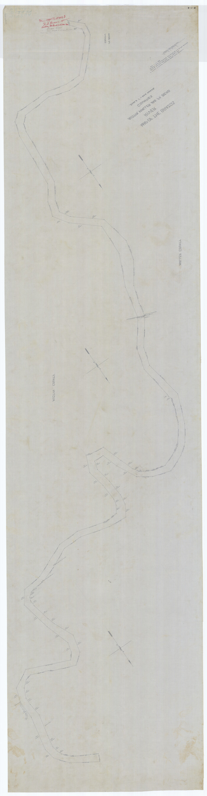 65683, [Sketch for Mineral Application 19443 - Brazos River], General Map Collection