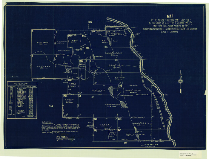 6569, La Salle County Rolled Sketch 4, General Map Collection