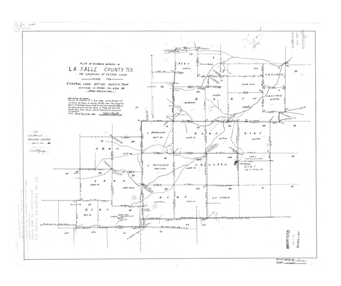 6576, La Salle County Rolled Sketch 13, General Map Collection