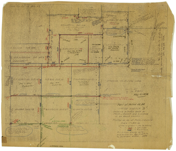 6578, La Salle County Rolled Sketch 14B, General Map Collection