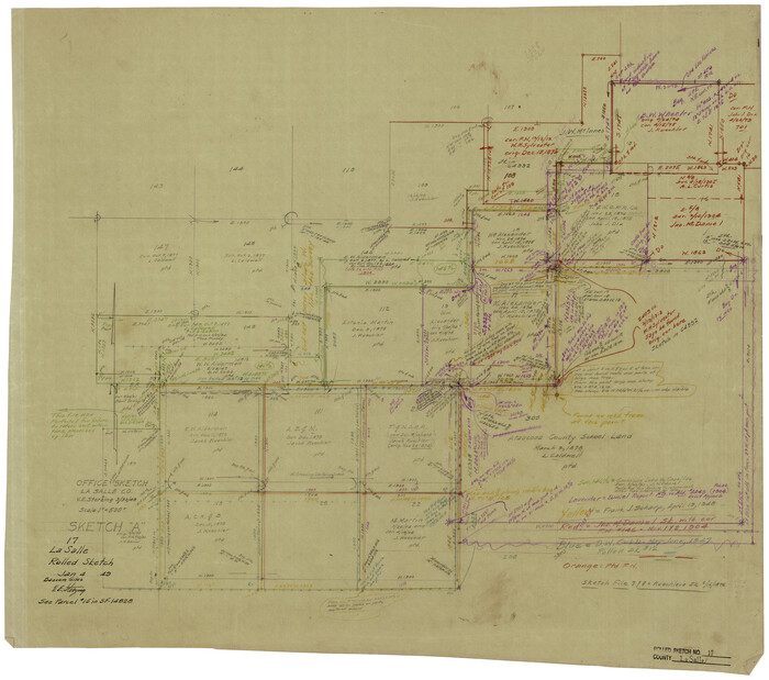 6581, La Salle County Rolled Sketch 17, General Map Collection