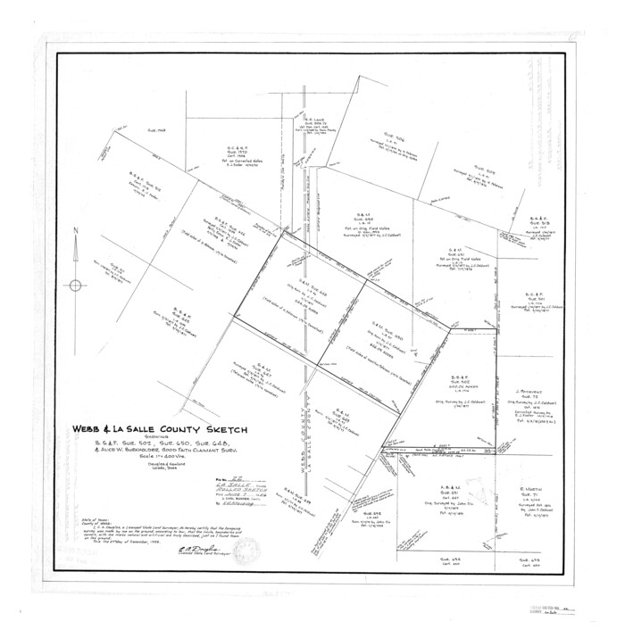 6585, La Salle County Rolled Sketch 22, General Map Collection