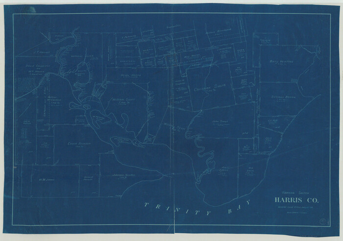 65901, Harris County Working Sketch 9, General Map Collection