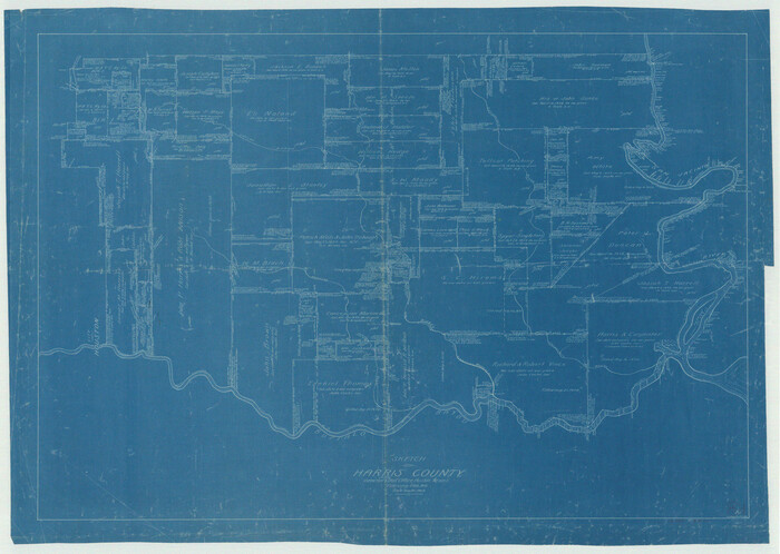 65907, Harris County Working Sketch 15, General Map Collection