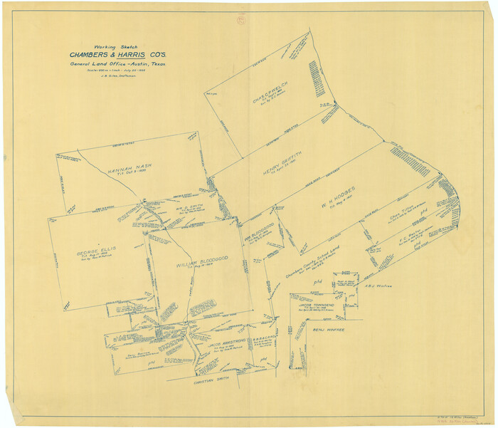 65919, Harris County Working Sketch 27, General Map Collection