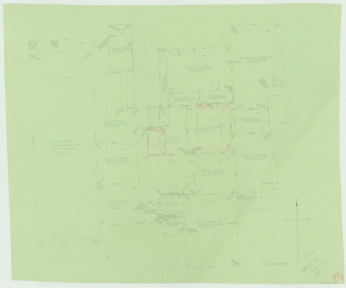 65937, Harris County Working Sketch 45, General Map Collection