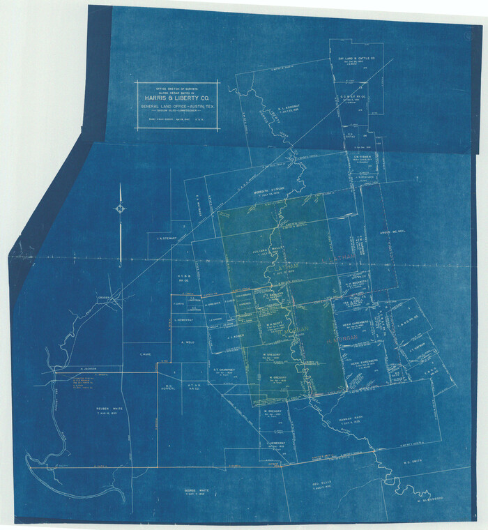 65942, Harris County Working Sketch 50, General Map Collection