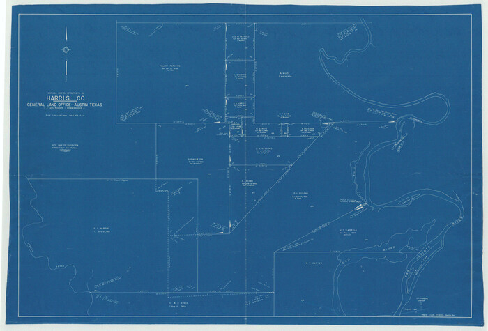 65958, Harris County Working Sketch 66, General Map Collection
