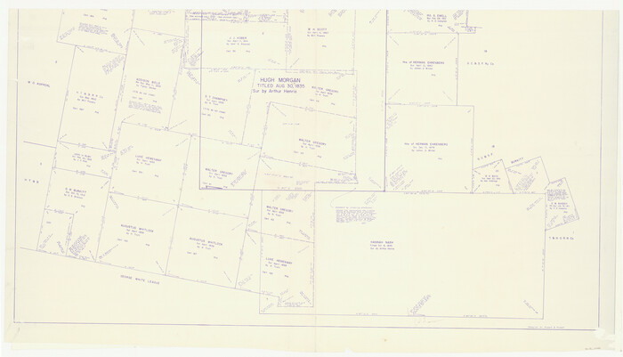 65984, Harris County Working Sketch 92, General Map Collection