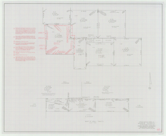66004, Harris County Working Sketch 112, General Map Collection