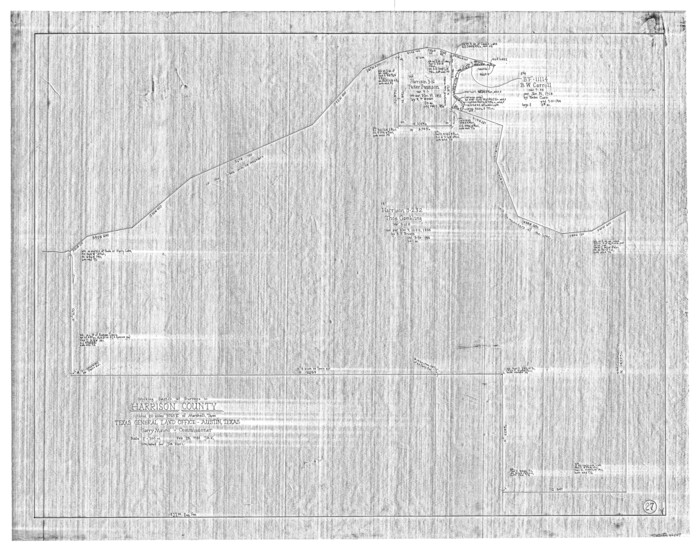 66047, Harrison County Working Sketch 27, General Map Collection