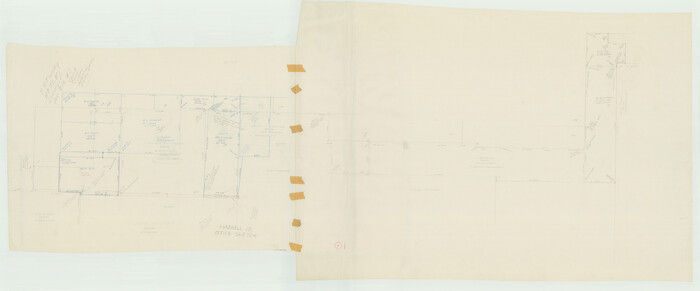 66059, Haskell County Working Sketch 1, General Map Collection