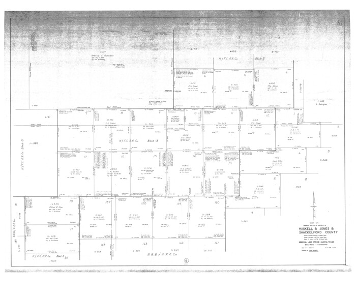 66073, Haskell County Working Sketch 15, General Map Collection