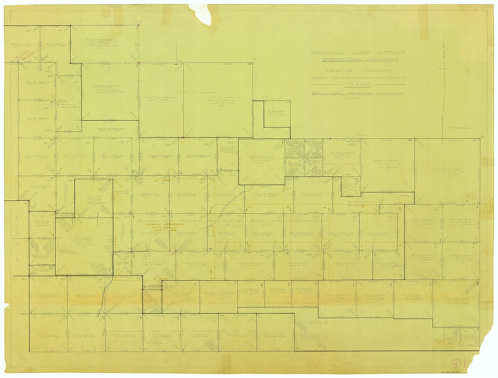 66099, Hemphill County Working Sketch 4, General Map Collection