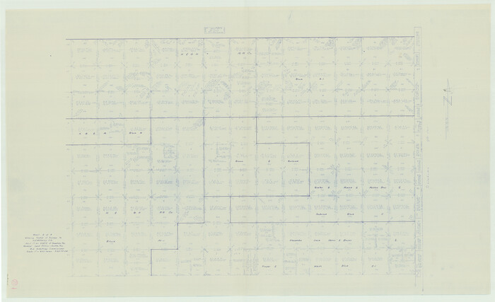 66118, Hemphill County Working Sketch 23, General Map Collection