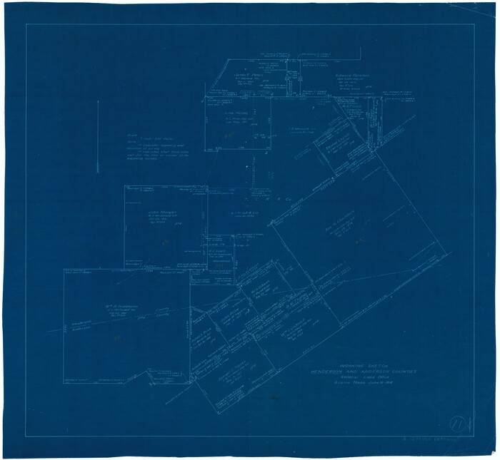 66144, Henderson County Working Sketch 11, General Map Collection