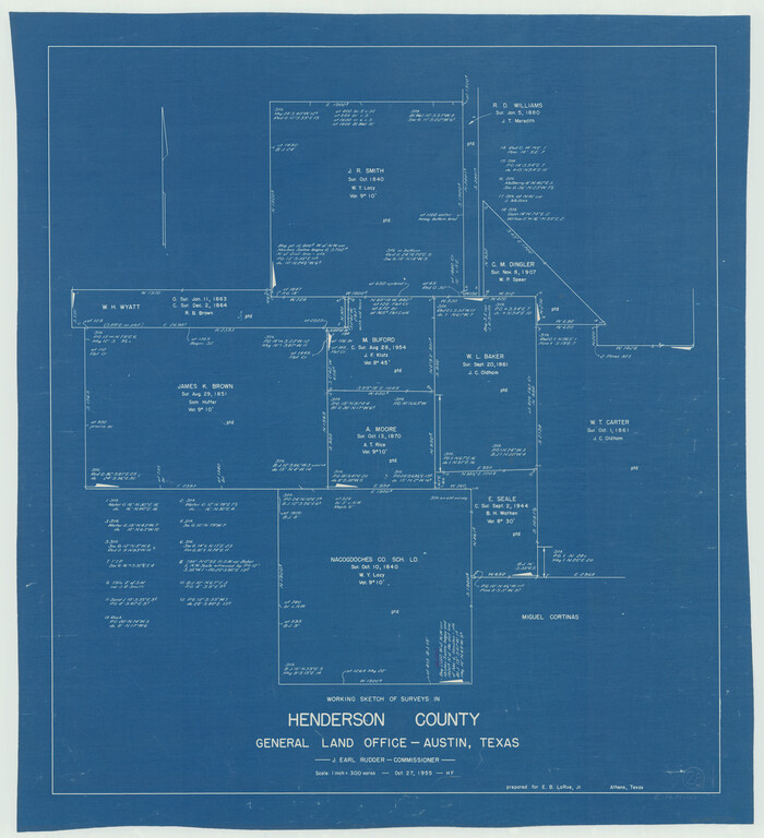 66161, Henderson County Working Sketch 28, General Map Collection