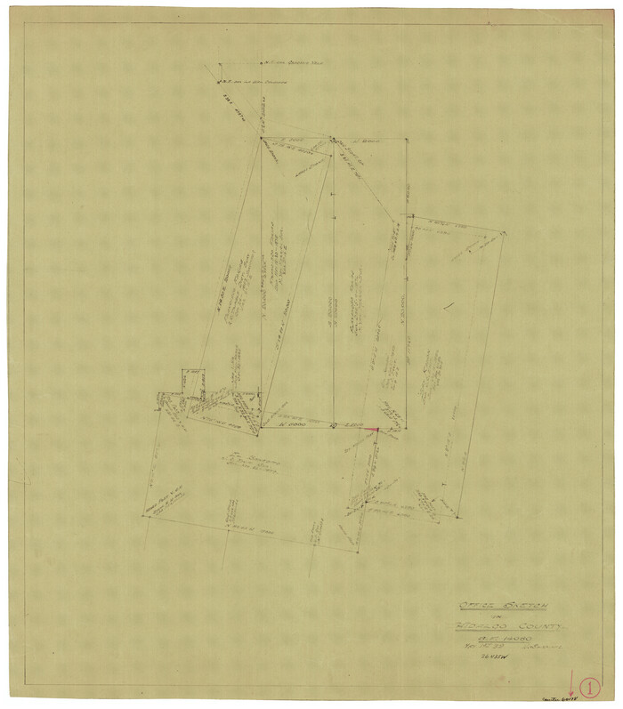 66178, Hidalgo County Working Sketch 1, General Map Collection

