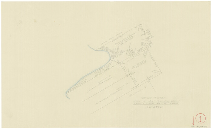 66187, Hill County Working Sketch 1, General Map Collection
