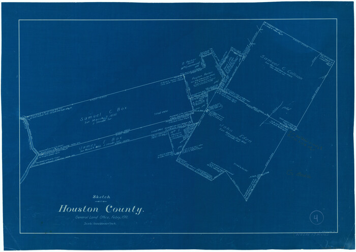 66234, Houston County Working Sketch 4, General Map Collection