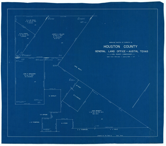 66242, Houston County Working Sketch 12, General Map Collection