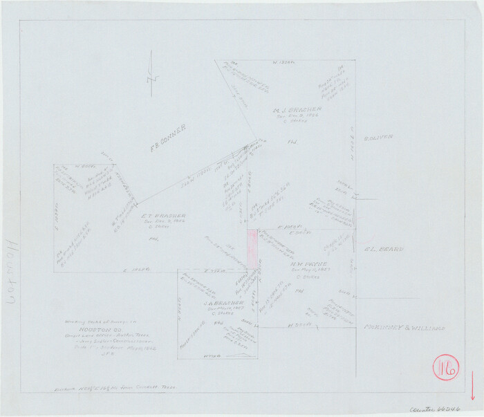66246, Houston County Working Sketch 16, General Map Collection