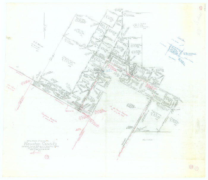 66247, Houston County Working Sketch 17, General Map Collection