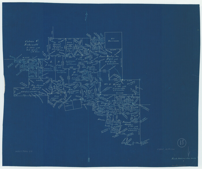 66248, Houston County Working Sketch 18, General Map Collection